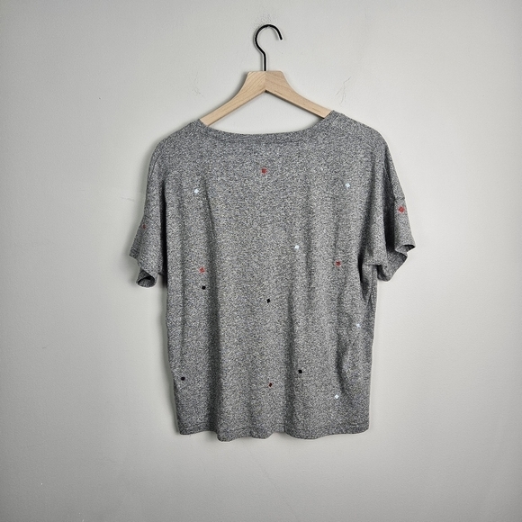 Madewell Embroidered U-Neck Tee Medium - Picture 10 of 10